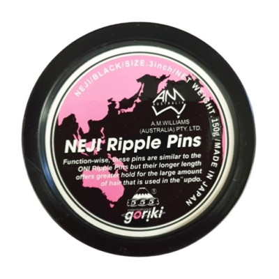555 Ripple Pins 3" - Black 150g